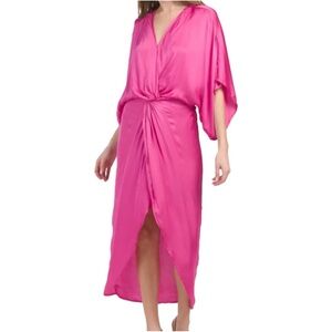 NWT Young, Fabulous & Broke x REVOLVE Siren Satin Dress